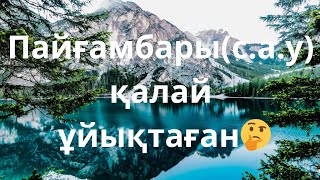 40-тарауПайғамбарымыз(с.а.у)ұйқысы.Қалай ұйықтаған🤔 МінсізМұхаммед(с.а.у)Шәмәил Мұхаммадия кітабы