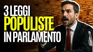 Dal FEMMINICIDIO all'OBBLIGO di dare il COGNOME MATERNO: 3 proposte di LEGGE POPULISTE in PARLAMENTO