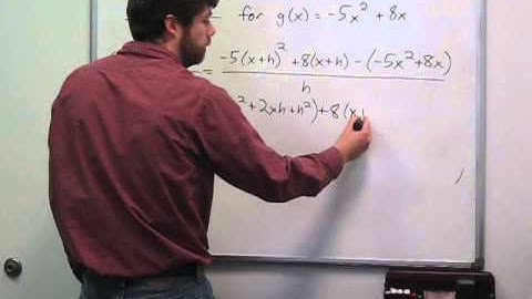 Difference Quotient (2)