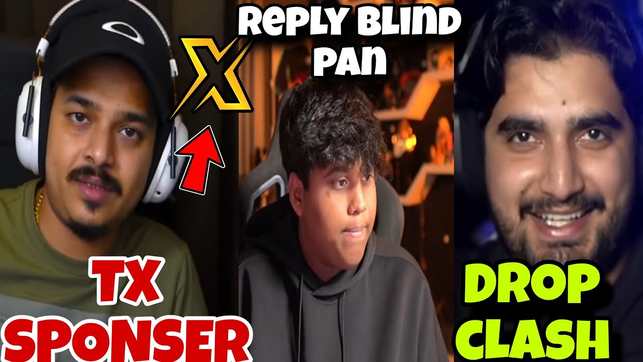 Thug On TX Sponsor 🔥 TX Reply Blind 😱 Mavi On Drop Clash 😱 - YouTube