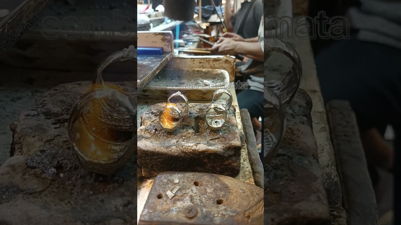 PROSES RISES CINCIN PERAK 4PCS