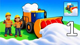 Clean Snow 3D - Gameplay Walkthrough Part 1 (iOS, Android) screenshot 2