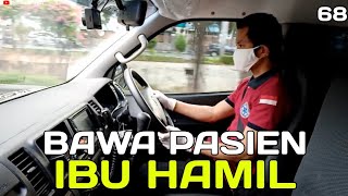 AMBULANCE BAWA PASIEN IBU HAMIL || EKMAN BROWN