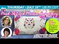 Hand-Sketched Machine Embroidery PART 2 | Between Friends: