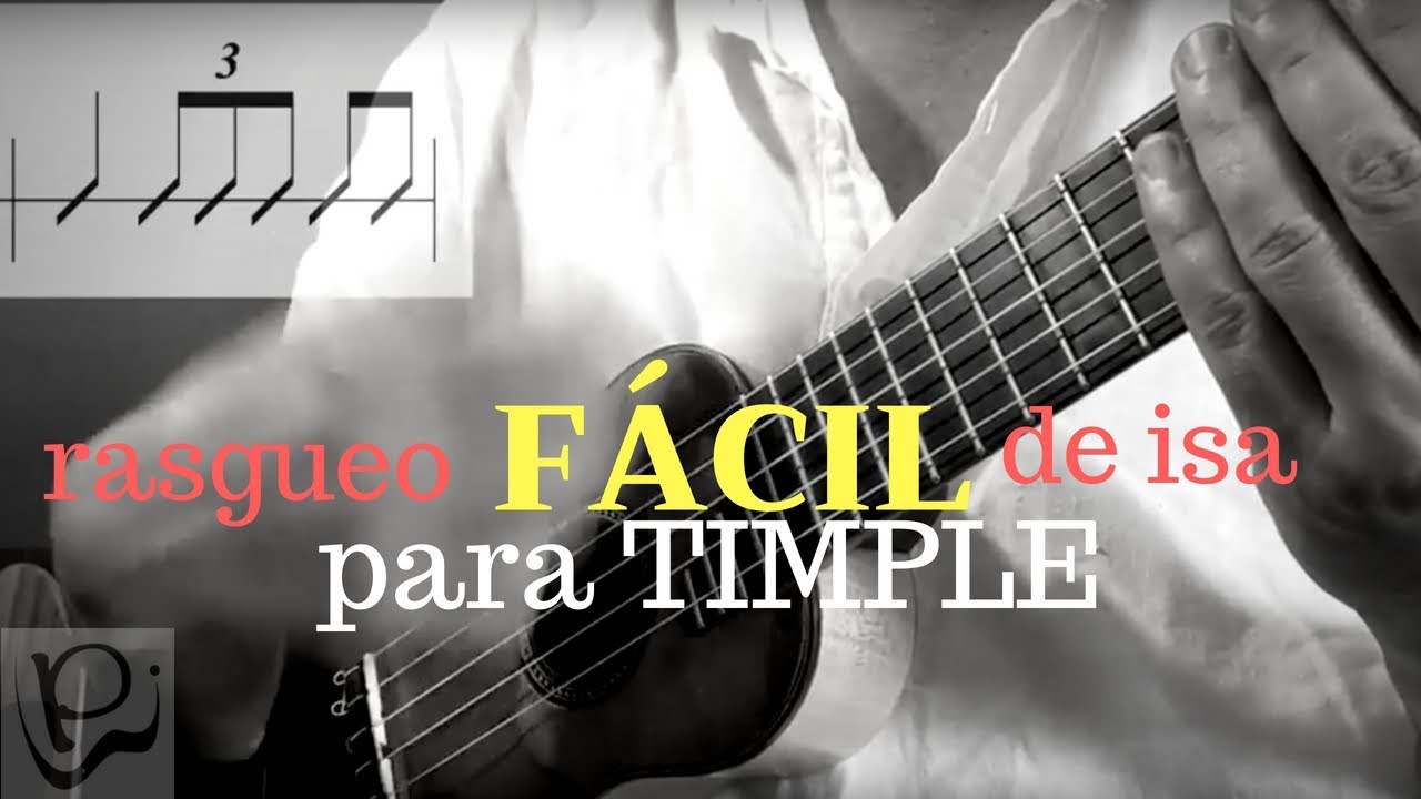 Práctica de rasgueo sencillo ISA con timple por el timplista Pedro Izquierdo