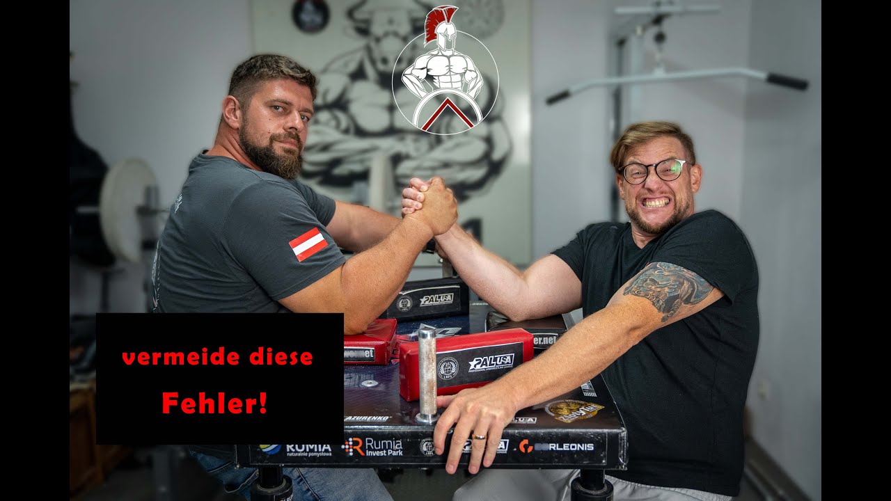7 Tipps: Fehler die du im Armwrestling nicht machen solltest!