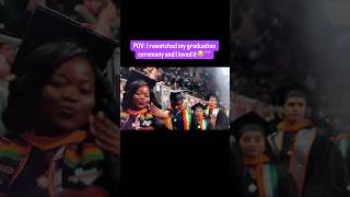 Rewatching my graduation ceremony and smiling through it all 💜🥹#graduation #gradschool