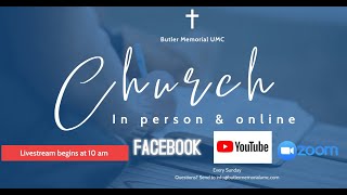 Butler United Methodist Church 10am Worship Service
