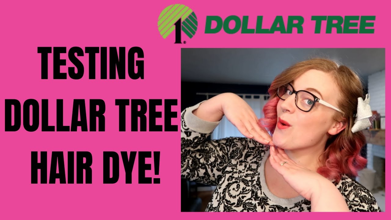 DOLLAR TREE HAIR DYE! GOING PINK FOR 2! YouTube