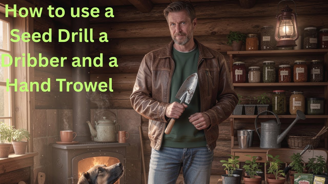 Survival Seed Farming: Master the Seed Drill, Dibber & Hand Trowel for Post-Collapse Gardening