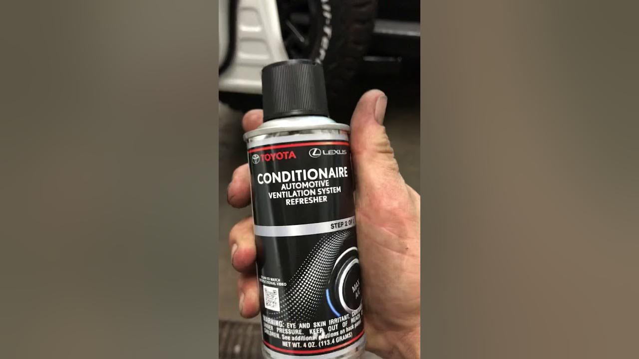 Toyota Air Conditioning Deodorizer kit YouTube
