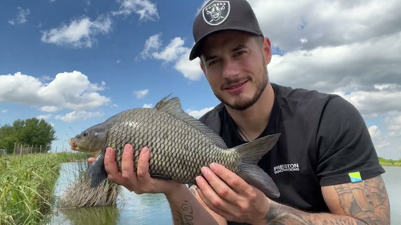 Vychádzka #1 Jatovské kapry.Krásny tmavý kapor.