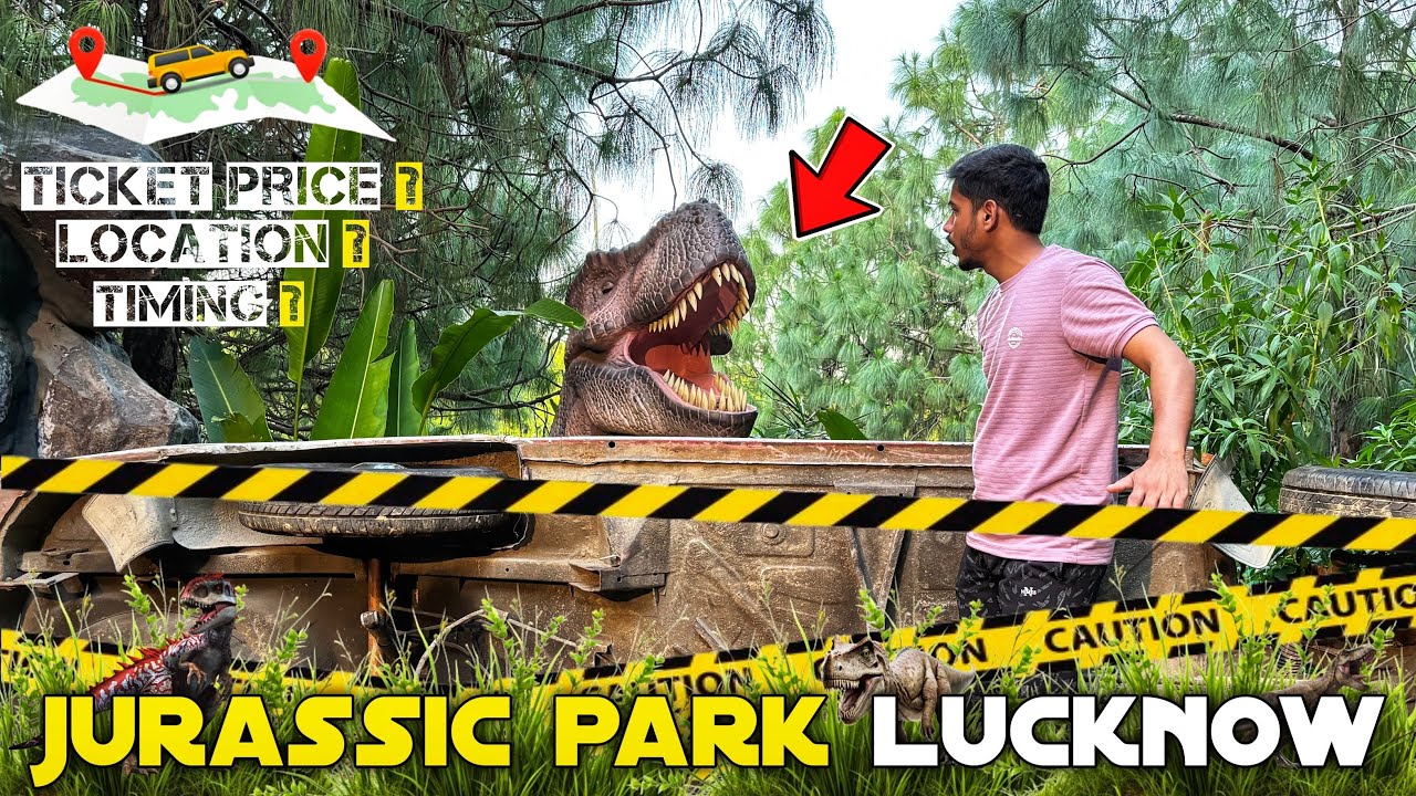Lucknow mein aaye dinosaur🦖