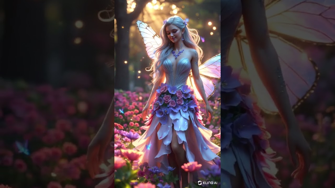 Magical Fairy in Enchanted Garden | Ultra-Realistic 3D Fantasy Animation