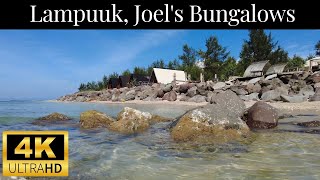 Pemandangan Indah di Joel's Bungalows, Deretan Pantai Lampuuk