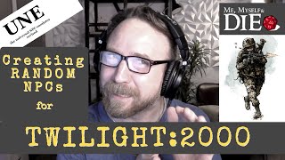 Creating Random NPCs for TTRPGs! (T2k version)