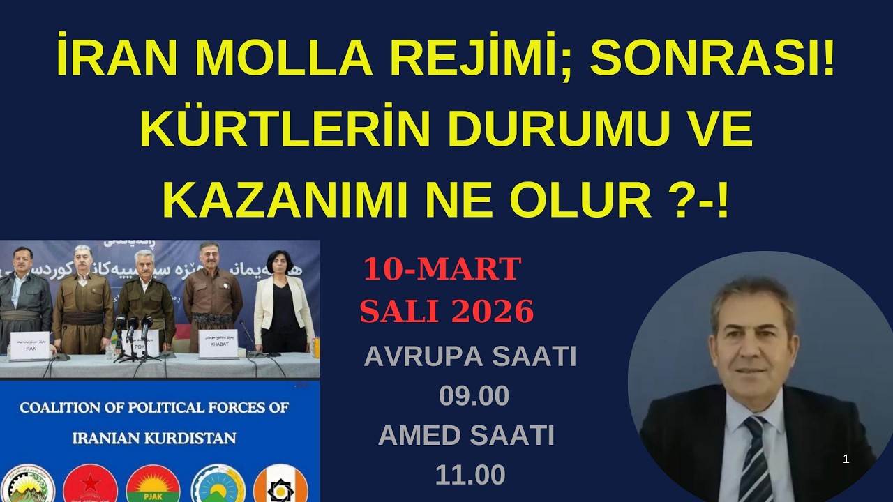 ABD - İRAN SAVAŞI VE KÜRTLER İÇİN YENİ AÇILAN ALAN ! ORTAYA ÇIKAN ULUSAL BİRLİK !!