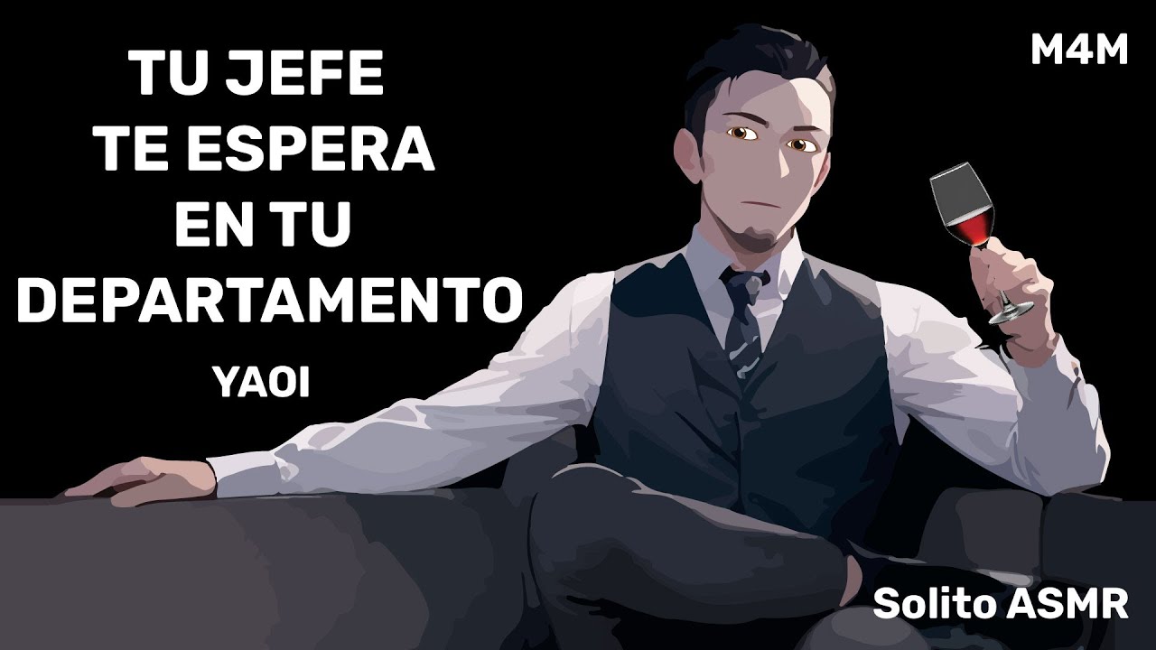 ASMR: Tu jefe te espera en tu departamento🍷📃📱🔥#asmr #yaoi #roleplay #m4m
