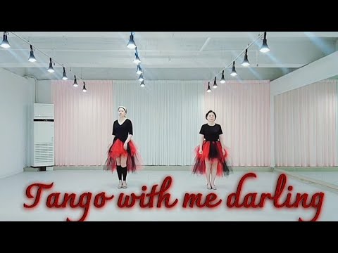 ❤️❤️❤️💃💃💃Tango with me darling/Intermediate/Newstar linedance/유니&써니