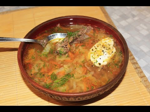 Суп из косули. Варим вкусные щи из дичи!