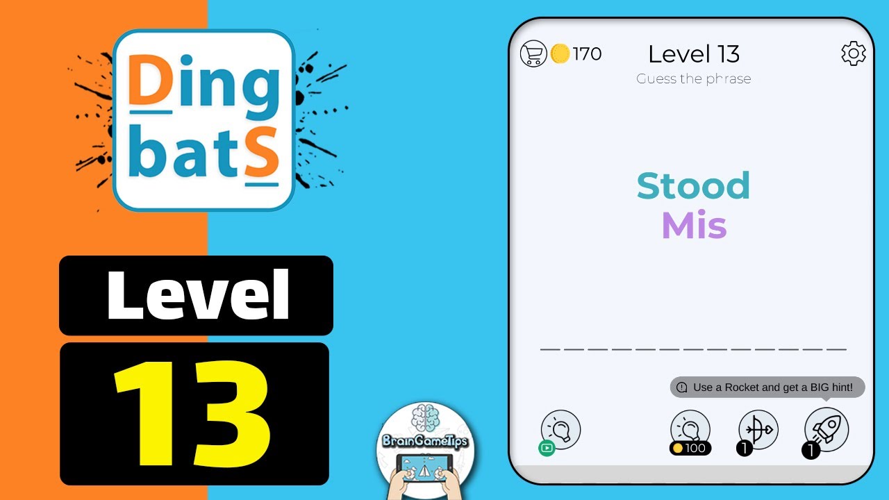 Dingbats - Word Games & Trivia - Level 13 Stood Mis Answer