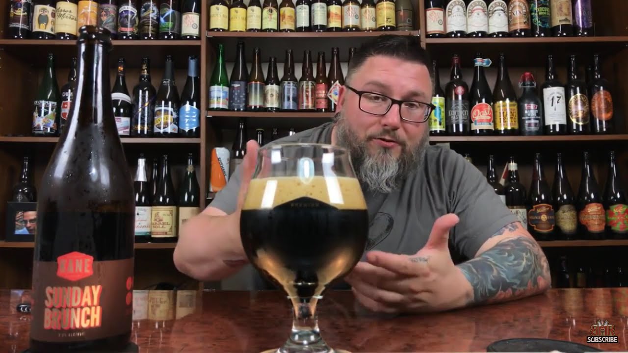 massive beer reviews 1073 kane sunday brunch imperial milk porter w