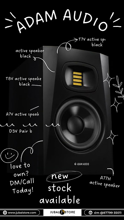 Adam Audio Studio Monitors