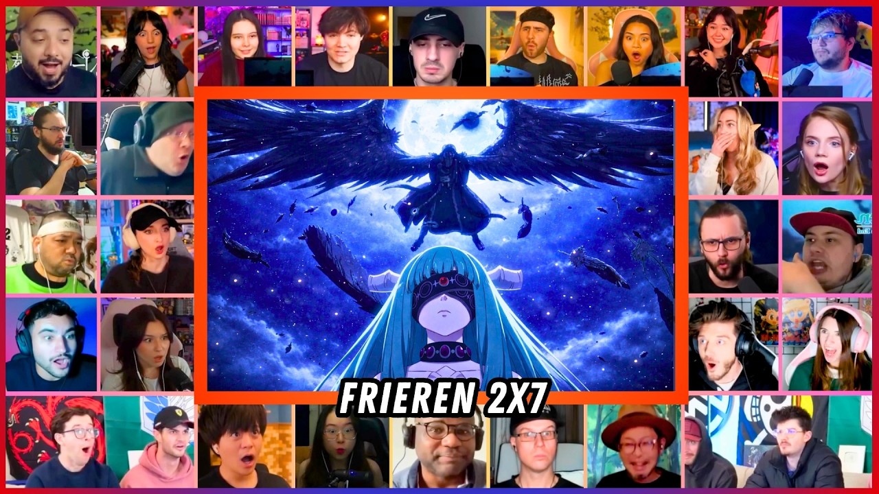 Frieren: Beyond Journey's End Season 2 Episode 7 Mega Reaction Mashup - フリーレン シーズン 2 エピソード 7 リアクション