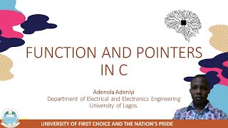 Functions and pointers in C | Pt 2