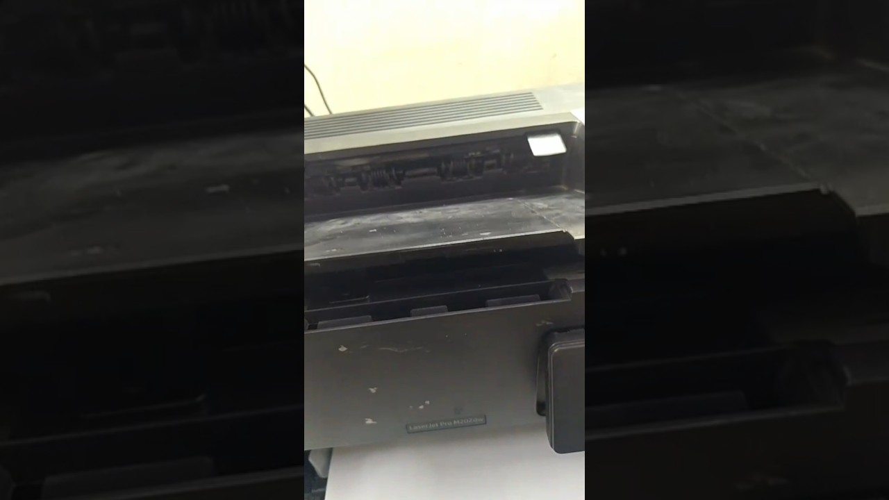 how to HP LaserJet Pro m202dw duplex printing paper Jaam. 🖨️🖨️#