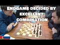 Tactics decides endgame | Artemiev - Guseinov | World Rapid