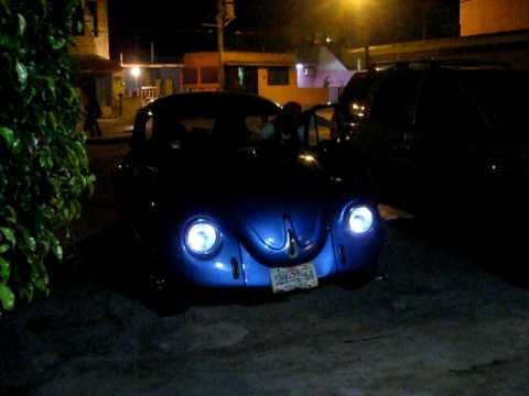 B-Bug Xenon 6k Faros Hella, LED Violeta