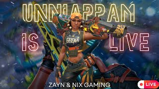 Can I Finally ESCAPE SILVER? 🥶|UNNIAPPAM IS LIVE |#letsbuildvalocommunity