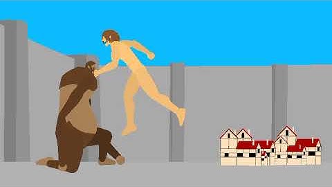 Stick node Attack On Titan Animation Test