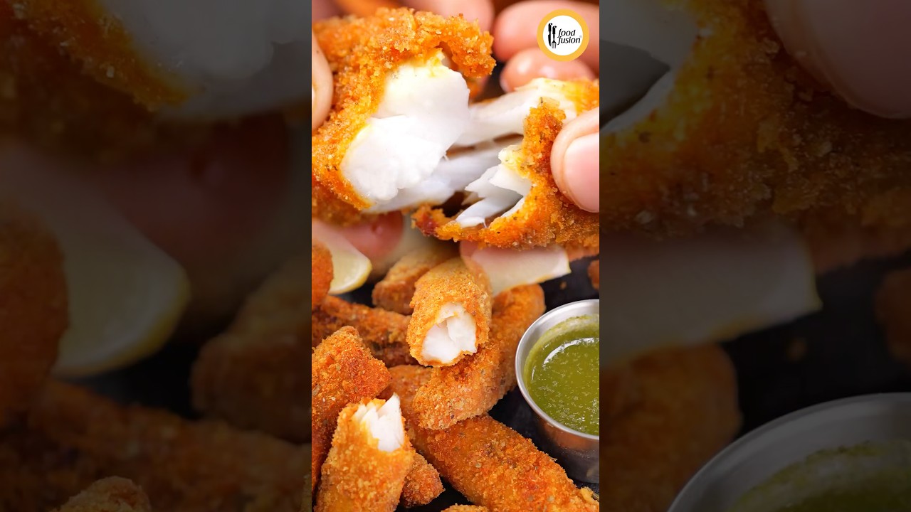 CRISPY, CRUNCHY, MASALAYDAR Finger Fish Fry Recipe