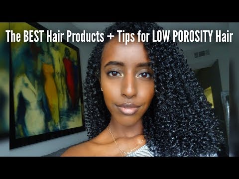 The BEST Hair Products +  Tips For LOW POROSITY Hair