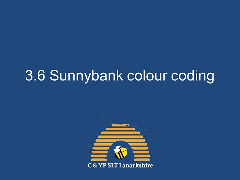 3.6 Sunnybank Colour Coding