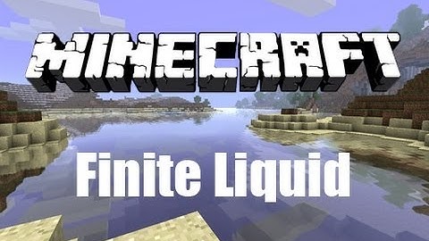 Minecraft Mods | Finite Water Mod 1.7.2 (Mod Showcase & Download)