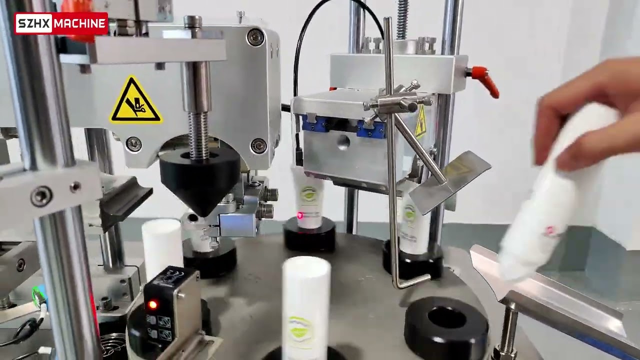 semi auto tube sealing machine for 35mm tubes