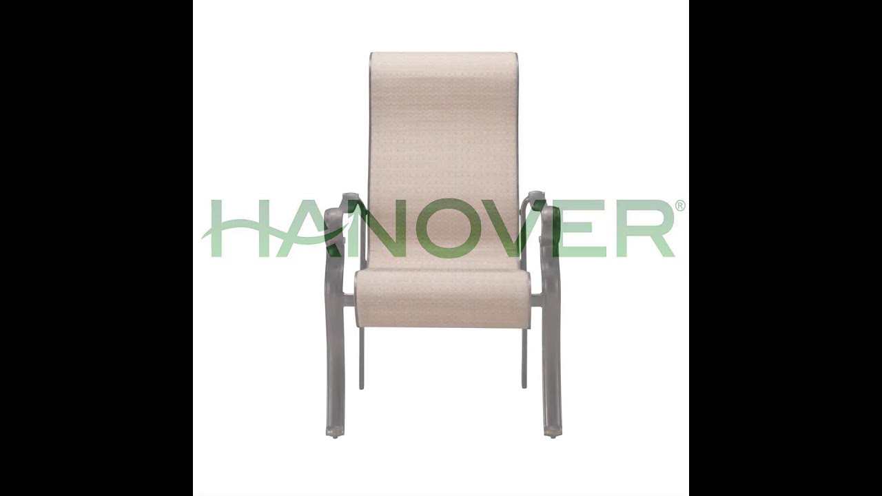 Hanover - Brigantine 7-Piece Dining Set with an Expandable Cast-Top Dining Table - Cast/Tan - BRIGDN7PC-EX Hanover - Brigantine 7-Piece Dining Set with an Expandable Cast-Top Dining Table - Cast/Tan - BRIGDN7PC-EX