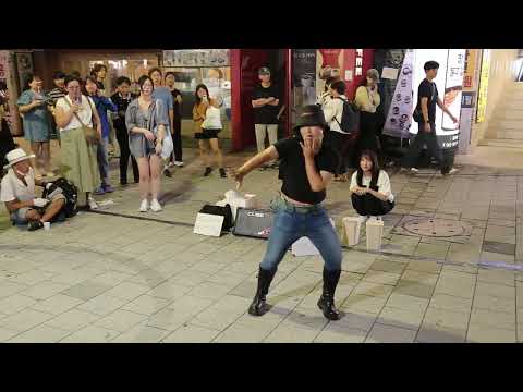 Kpop&JHKTV]かがわゆう(日本)&hyojin in hongdae audience dance주문-MIROTIC -동방신기 카가와 유&효진홍대케이팝 댄스