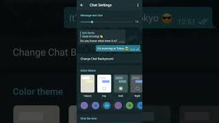 How to change your theme color |Telegram| screenshot 1