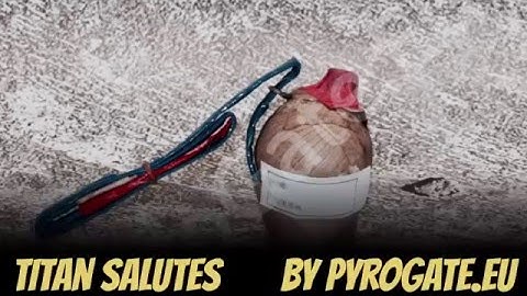 2 and 3 inch titan salute shells by PyroGate.EU