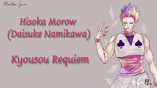 Video thumbnail of "[Türkçe Çeviri] Kyousou Requiem (Hisoka Character Song) [Daisuke Namikawa] Hunter x Hunter (Tr/Rom)"