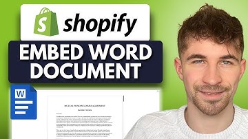 How to Embed a Word Document on Shopify (2025)
