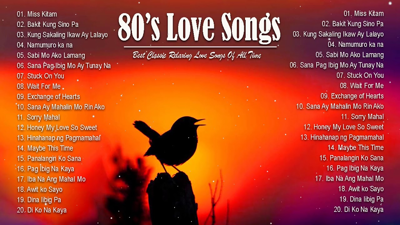 Old Filipino Love Song List