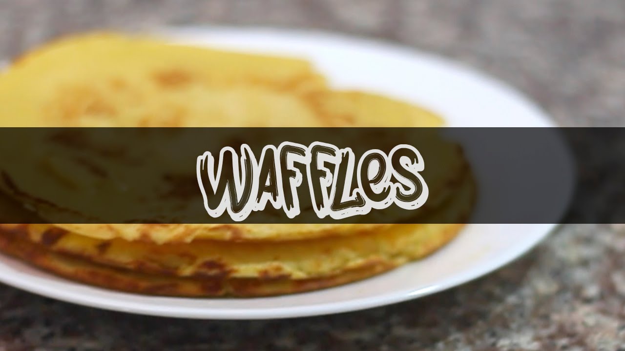 Waffles o Pancakes Recetas Express YouTube