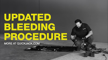 The UPDATED QuickJack Bleeding Tutorial!