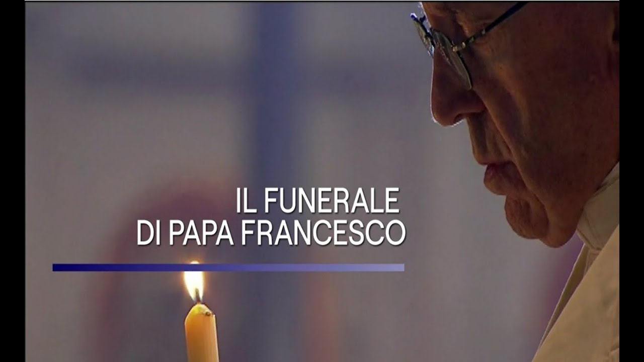 FUNERALE DI PAPA FRANCESCO RAI1 | Pontificale di Requiem,  Processione e Sepoltura | 26/04/2025