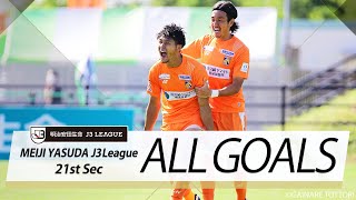 Ｊ３第21節の全ゴールまとめ！ALL GOALS:明治安田生命Ｊ３第21節